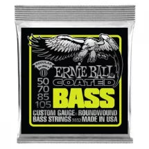 Ernie Ball 3832 Regular Slinky Coated Electric Bass Strings - .050-.105