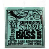 Ernie Ball 2850 Super Long Scale Slinky Nickel Wound Electric Bass Strings 045 130 5 string