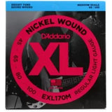 D'Addario EXL170M Regular Light Nickel Wound Medium Scale Bass Strings - .045-.100