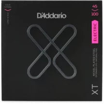 D'Addario XTB45100 XT Nickel Plated Steel Long Scale Bass Strings -.045-.100 Regular Light