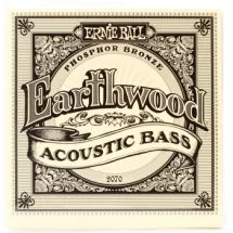 Ernie Ball 2070 Earthwood Phosphor Bronze Acoustic Bass Strings - .045-.095