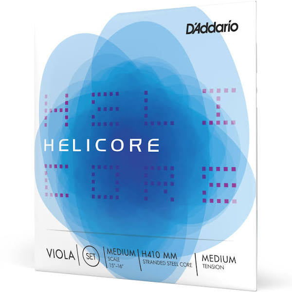D'Addario H410 Helicore Viola String Set 15+ Medium Scale