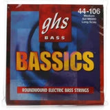 GHS M6000 Bassics Roundwound Long Scale Medium Electric Bass Strings
