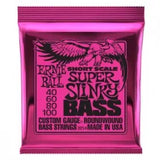 Ernie Ball 2854 Super Slinky Nickel Wound Short Scale Electric Bass Strings - 040-100