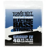 Ernie Ball EB2808 Flatwound Group IV Electric Bass Guitar Strings - .040-.095