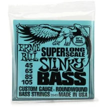 Ernie Ball 2849 Super Long Scale Slinky Nickel Wound Electric Bass Strings - .045-.105