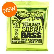 Ernie Ball EB2856 Regular Slinky Nickel Wound Medium Scale Bass Strings