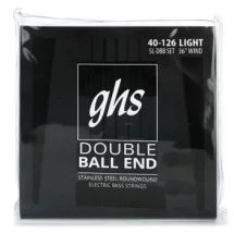 GHS 5l-DBB Double Ball End Roundwound Light Electric Bass Strings - 5-String