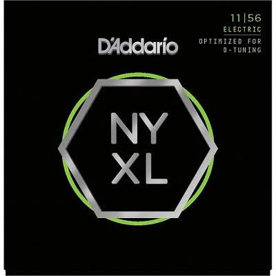 D'Addario NYXL1156 Medium Top/Extra Heavy Bottom Electric Guitar Strings