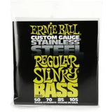 Ernie Ball 2842 Regular Slinky Stainless Steel Electric Bass Strings - 050-105