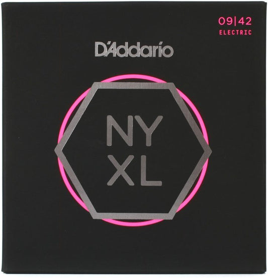 D'Addario NYXL0942 Nickel Wound Electric Strings - .009-.042 Super Light