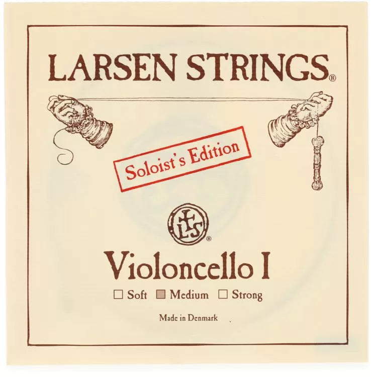 Larsen Soloist Edition Cello A String - 4/4 Size Medium Tension