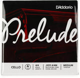 D'Addario J1011 Prelude Cello A String - 4/4 Size Medium
