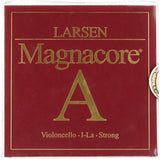Larsen Magnacore Cello Set - 4/4 Size Medium Tension