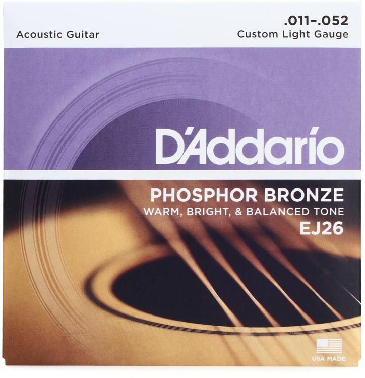 D'Addario EJ26 - Phosphor Bronze