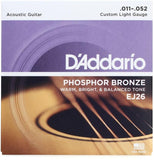 D'Addario EJ26 - Phosphor Bronze