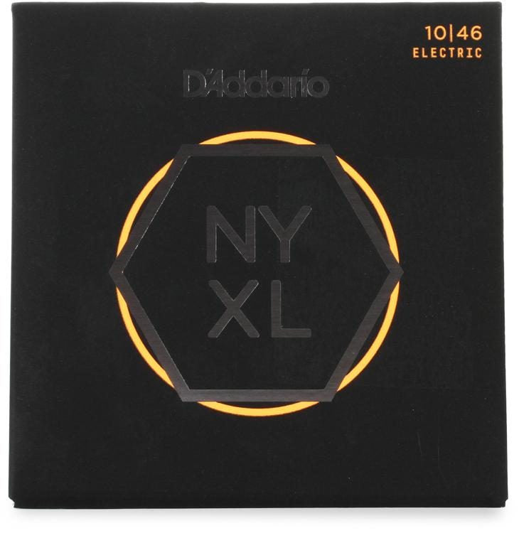 D'Addario NYXL1046 Nickel Wound Electric Strings - .010-.046 Regular Light