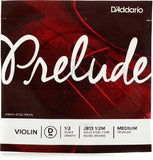 D'Addario J813 Prelude Violin D String - 1/2 Size