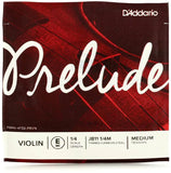 D'Addario J811 Prelude Violin E String - 1/4 Size