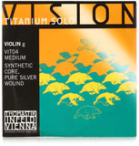 Thomastik-Infeld VIT04 Vision Titanium Solo Violin G String - 4/4 Size Silver-wound