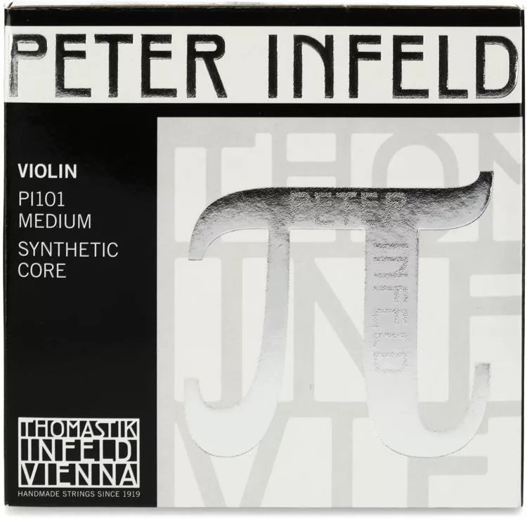 Thomastik-Infeld PI101 Peter Infeld Violin String Set - 4/4 Size with Tin-plated E