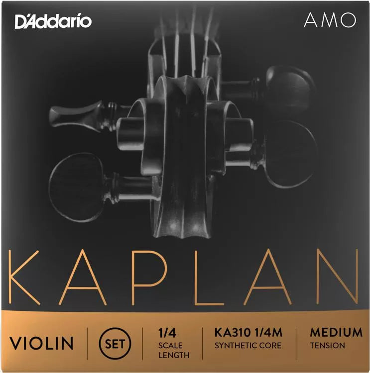 D'Addario KA310 Kaplan Amo Violin String Set - 1/4 Scale