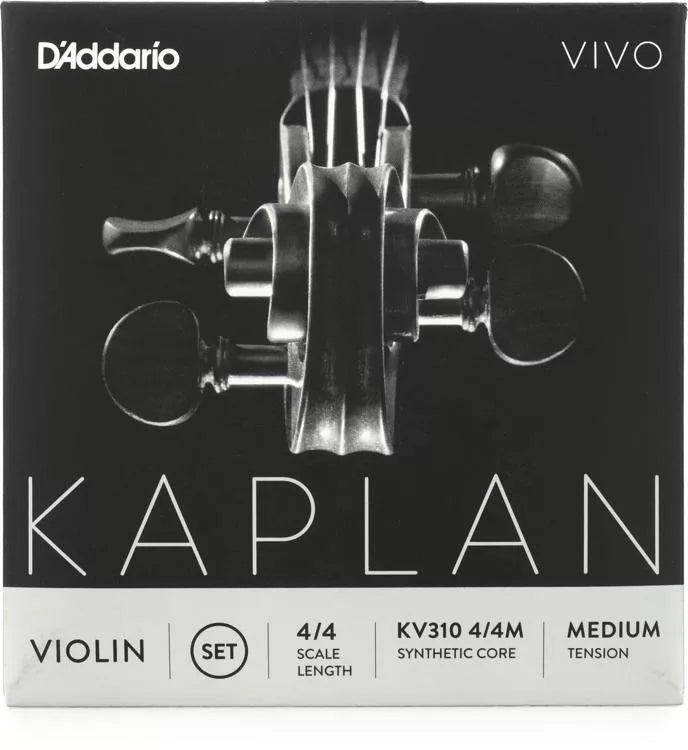 D'Addario KV310 Kaplan Vivo Violin String Set - 4/4 Size