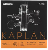 D'Addario KA310 Kaplan Amo Violin String Set - 3/4 Scale