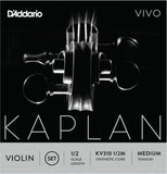D'Addario KV310 Kaplan Vivo Violin String Set - 1/2 Size
