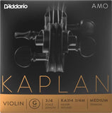 D'Addario KA314 Kaplan Amo Violin G String - 3/4 Scale