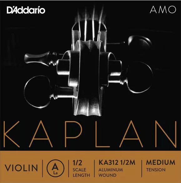 D'Addario KA312 Kaplan Amo Violin A String - 1/2 Scale