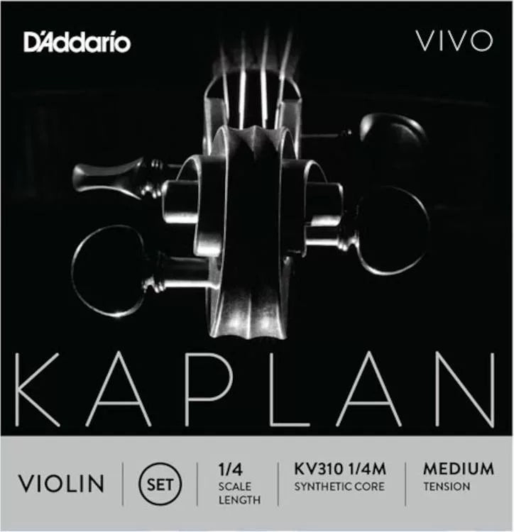 D'Addario KV310 Kaplan Vivo Violin String Set - 1/4 Size