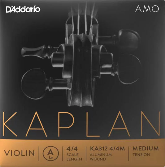 D'Addario KA312 Kaplan Amo Violin A String - 4/4 Scale