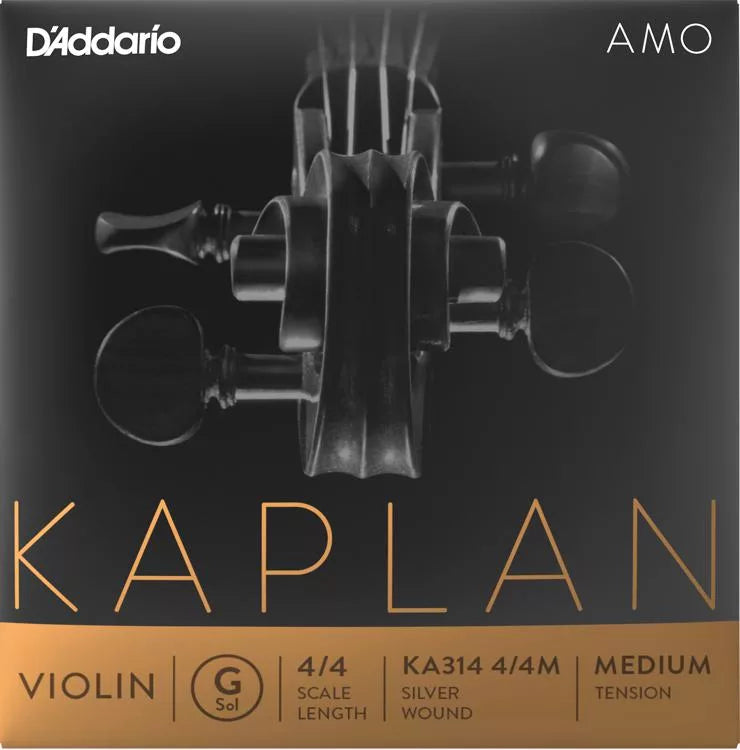 D'Addario KA314 Kaplan Amo Violin G String - 4/4 Scale