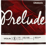 D'Addario J811 Prelude Violin E String - 3/4 Size