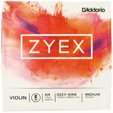 D'Addario DZ311 Zyex Violin E String - 4/4 Size