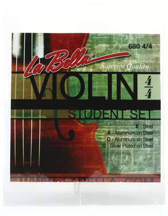La Bella 680 Violin String Set - 4/4 Size