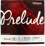 D'Addario J813 Prelude Violin D String - 1/4 Size