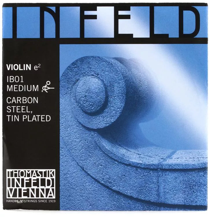 Thomastik-Infeld IB01 Infeld Blue Violin E String - 4/4 Size Carbon Steel