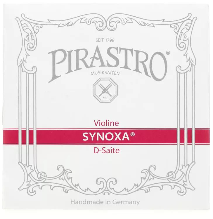 Pirastro Synoxa Violin D String - 4/4 Size Aluminum