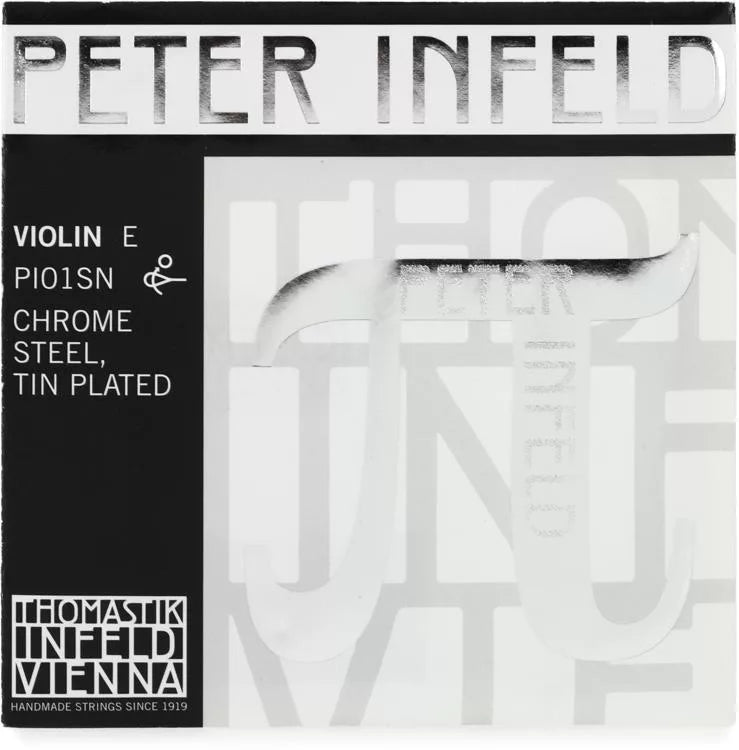 Thomastik-Infeld PI01SN Peter Infeld Violin E String - 4/4 Size Tin-plated