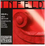 Thomastik-Infeld IR04 Infeld Red Violin G String - 4/4 Size Silver