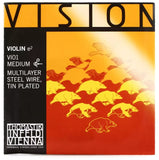 Thomastik-Infeld VI01 Vision Violin E String - 4/4 Size Tin-plated