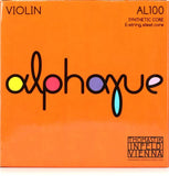 Thomastik-Infeld AL100 Alphayue Violin String Set - 4/4 Size with Steel E