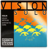 Thomastik-Infeld VIS101 Vision Solo Violin String Set - 4/4 Size with Silver Wound D String