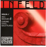Thomastik-Infeld IR01 Infeld Red Violin E String - 4/4 Gold-plated Steel
