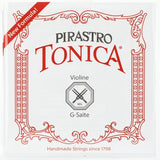 Pirastro Tonica Violin String Set - 4/4 Size Loop-end E