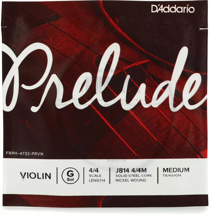 D'Addario J814 Prelude Violin G String - 4/4 Size