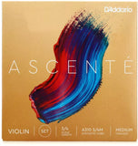 D'Addario A310 Ascente Violin String Set - 3/4 Size