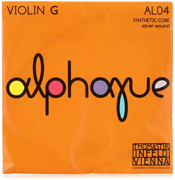 Thomastik-Infeld AL04 Alphayue Violin G String - 4/4 Size Silver